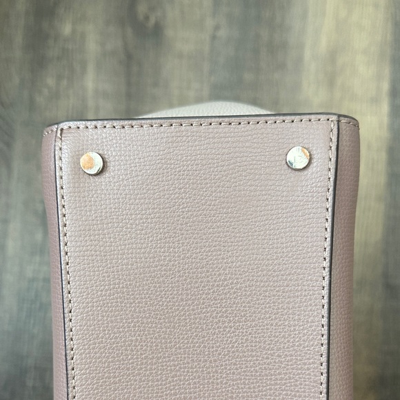 kate spade Taupe and Cream Frannie Medium Satchel - Picture 7 of 12